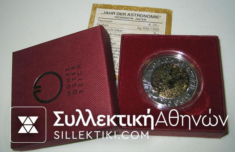 AUSTRIA 25 Euro Gold and silver 2009